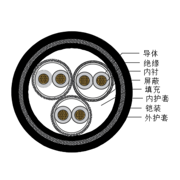 銅芯交聯(lián)聚乙烯絕緣低煙無(wú)鹵船用儀表電纜-CHJPPJ95/SC-150/250V、CHJPPF96/SC-150/250V